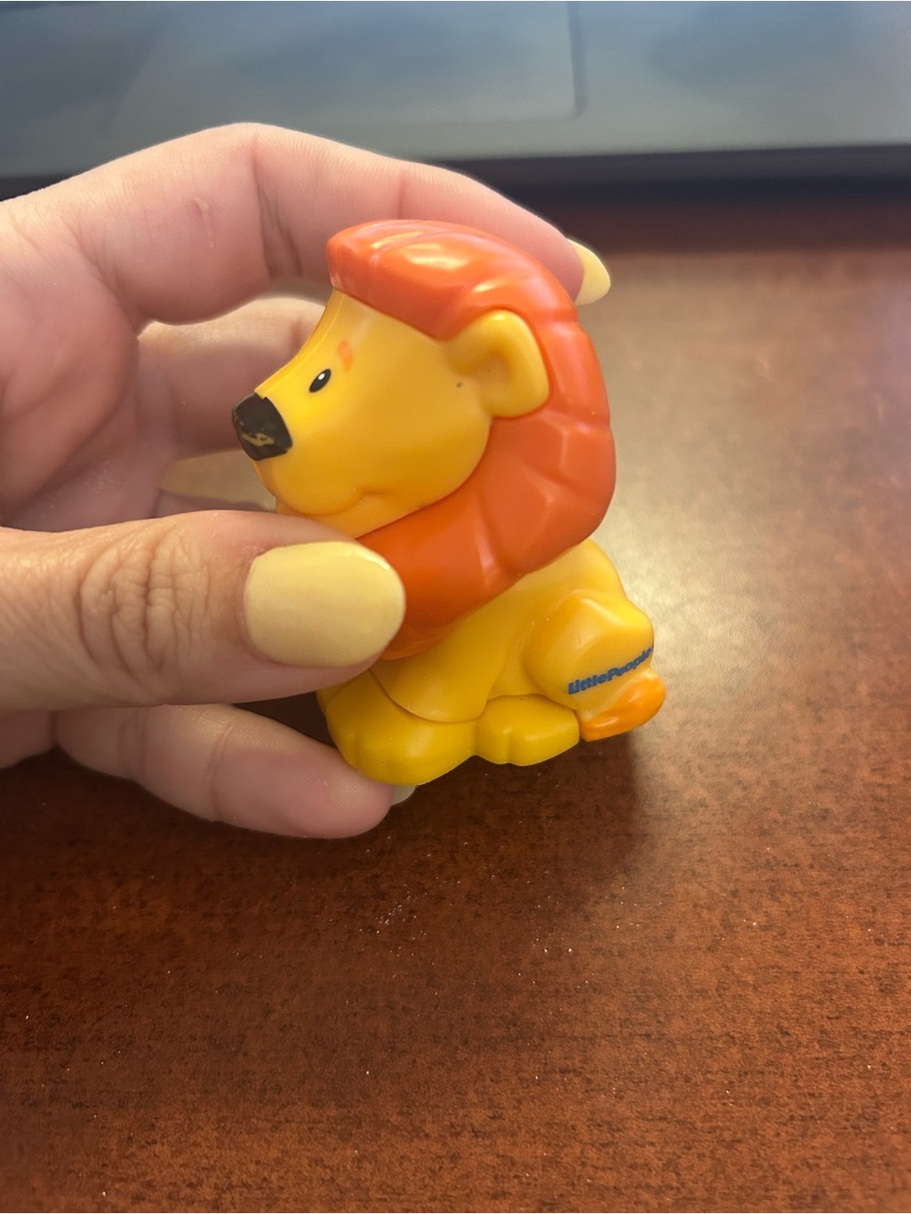 Fisher-Price Little People Lion Animal Figure Safari Zoo Replacement Toy